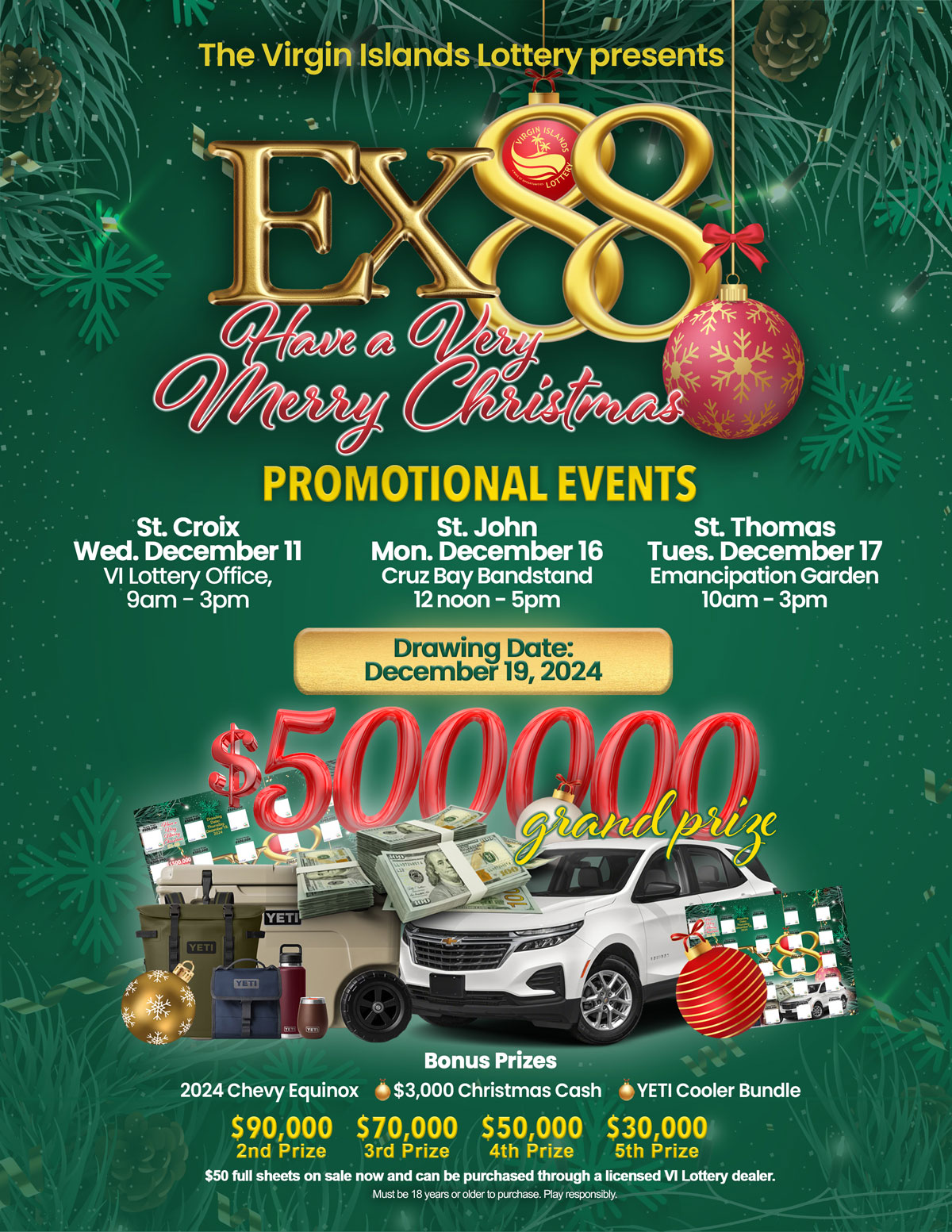 EX-88 Have a Very Merry Christmas Promotional Events